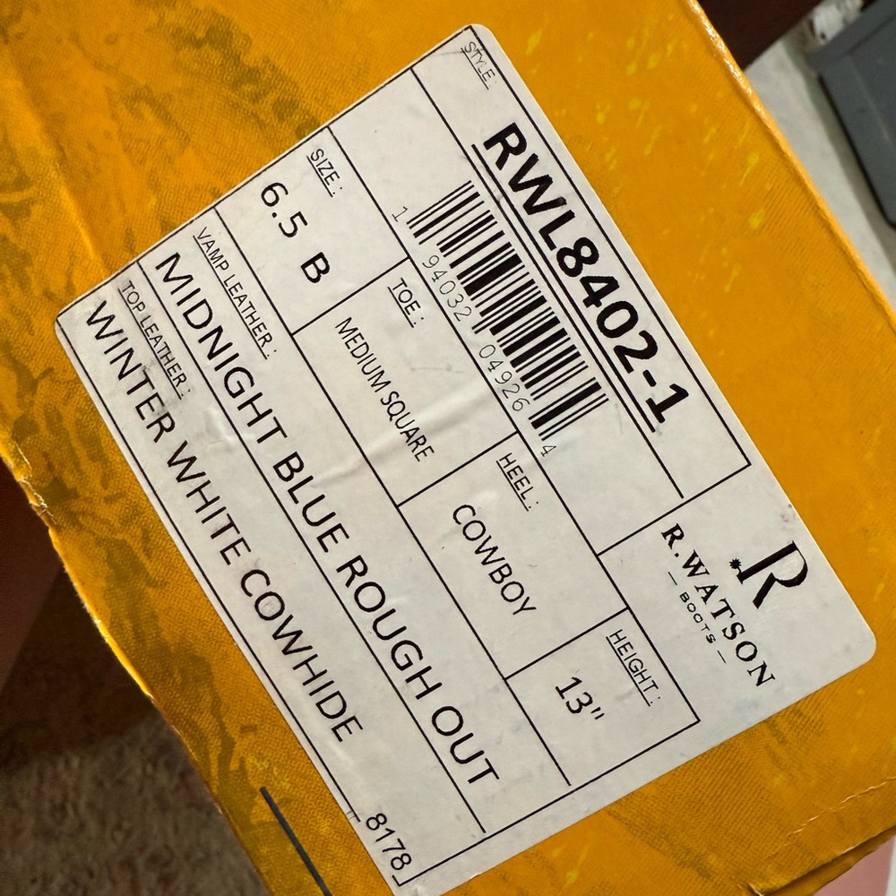 Midnight Blue Cowboy Boots